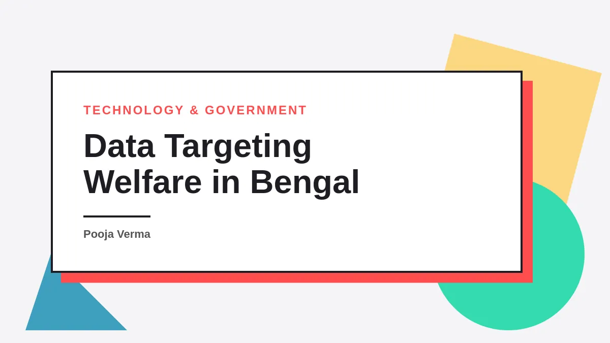 Social Registry WB Gov In 2026: New Trends in Data-Driven Welfare Targeting in West Bengal